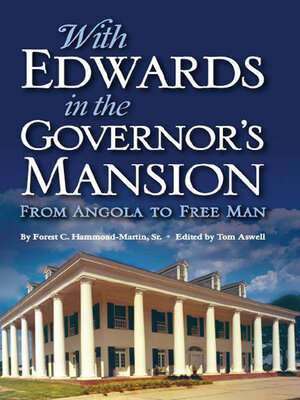 cover image of With Edwards in the Governor's Mansion
